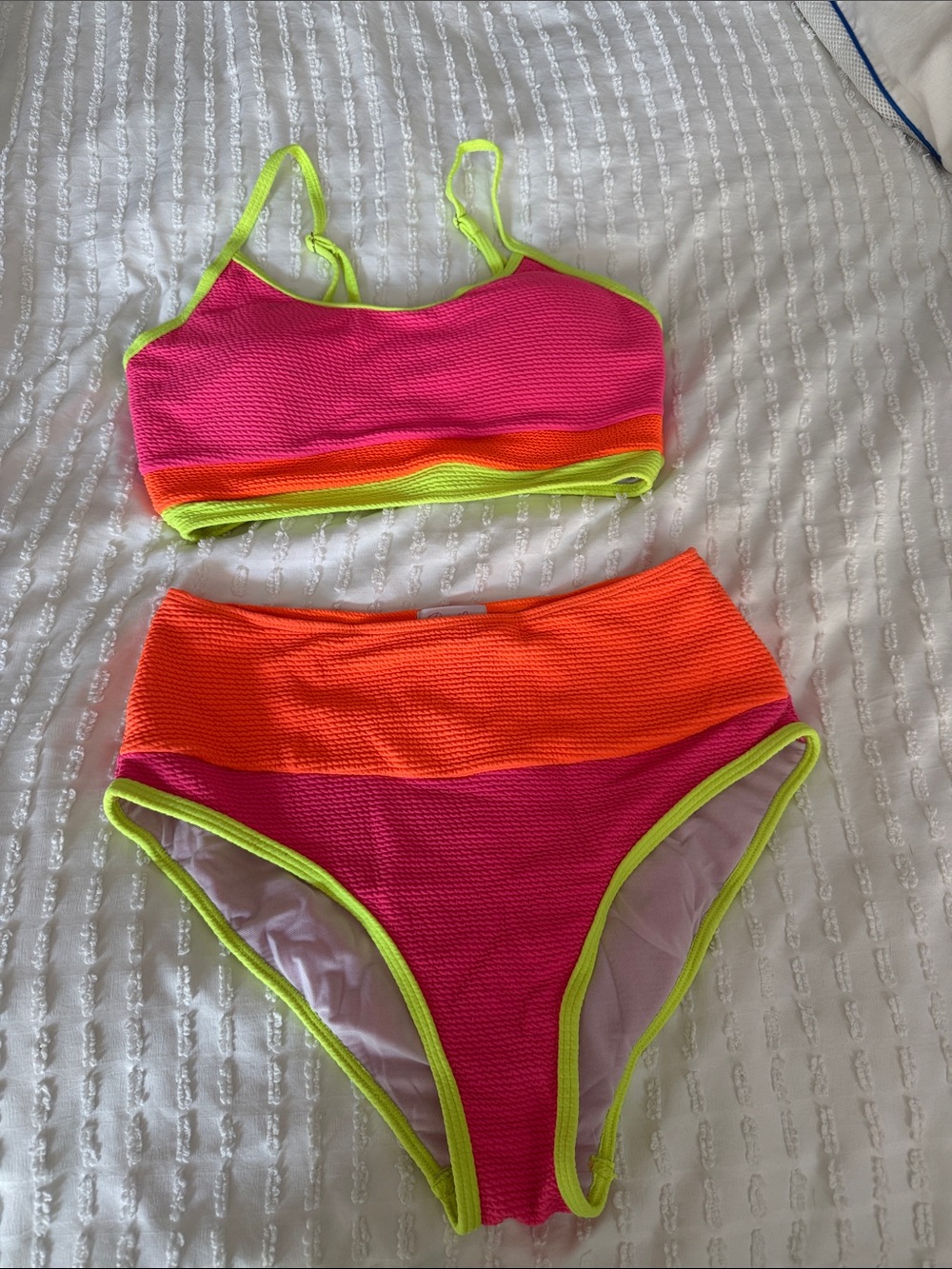 Pink Lily two piece bathing suit